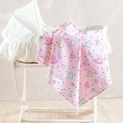 Πάπλωμα Βρεφικό Κούνιας Newborn Pop Hearts Cotton Rythmos (110x150) 1Τεμ