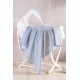 Σεντόνι Βρεφικό Λίκνου Newborn Motiv D.Blue Cotton Rythmos (80x110) 1Τεμ