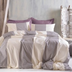 Μαξιλαροθήκες Σετ Next Jarco Mauve Polycotton Rythmos (50x70) 2Τεμ