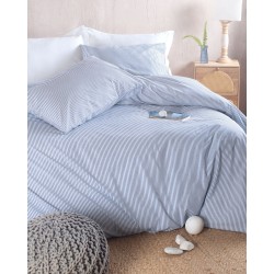 Μαξιλαροθήκες Σετ Symbol Motiv D.Blue Cotton Rythmos (50x70) 2Τεμ Μαξιλαροθήκες Σετ Symbol Motiv D.Blue Cotton Rythmos (50x70) 2Τεμ