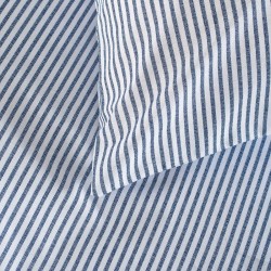 Μαξιλαροθήκες Σετ Symbol Motiv D.Blue Cotton Rythmos (50x70) 2Τεμ