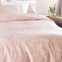 Μαξιλαροθήκες Σετ Next Loreta Pink Polycotton Rythmos (50x70) 2Τεμ
