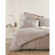 Παπλωματοθήκη Υπέρδιπλη Σετ Next Imperial Beige Polycotton Rythmos (225x250) 3Τεμ