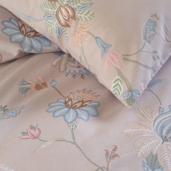 Σεντόνια King Σετ Next Nezure Beige Polycotton Rythmos (260x280) 4Τεμ
