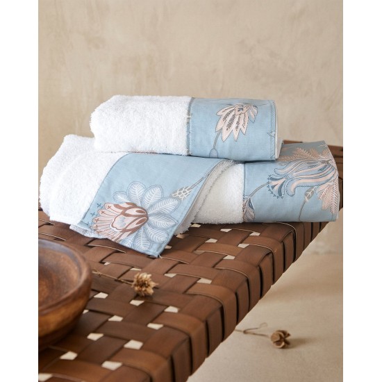 Πάπλωμα Μονό Σετ Next Nezure L.Blue Polycotton Rythmos (160x240) 2Τεμ