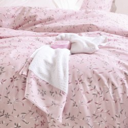 Κουβερλί Μονό Σετ Symbol Carlin Pink Cotton Rythmos (160x240) 2Τεμ Κουβερλί Μονό Σετ Symbol Carlin Pink Cotton Rythmos (160x240) 2Τεμ