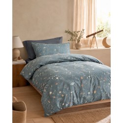 Σεντόνια Παιδικά Μονά Σετ Kids Symbol Universe Blue Cotton Rythmos (160x260) 3Τεμ Σεντόνια Παιδικά Μονά Σετ Kids Symbol Universe Blue Cotton Rythmos (160x260) 3Τεμ