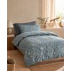 Πάπλωμα Παιδικό Μονό Σετ Kids Symbol Universe Blue Cotton Rythmos (160x240) 2Τεμ