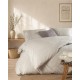 Παπλωματοθήκη Μονή Σετ Nova Sand Beige Cotton Rythmos (160x250) 2Τεμ