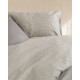 Παπλωματοθήκη Μονή Σετ Nova Sand Beige Cotton Rythmos (160x250) 2Τεμ