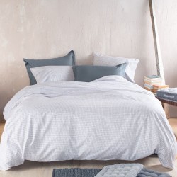 Παπλωματοθήκη Υπέρδιπλη Σετ Diva Pacify White Cotton Rythmos (225x250) 3Τεμ