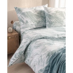 Σεντόνια Υπέρδιπλα Σετ Symbol Topaz Green Cotton Rythmos (230x270) 4Τεμ