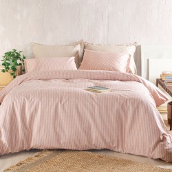 Σεντόνια King Σετ Next Masters Pink Polycotton Rythmos (260x280) 4Τεμ