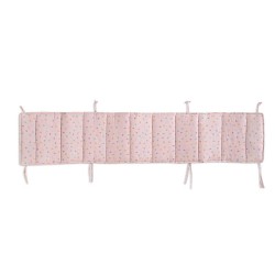 Πάντα Κούνιας New Born Tiny Heart Salmon Cotton Rythmos (43x200) 1Τεμ
