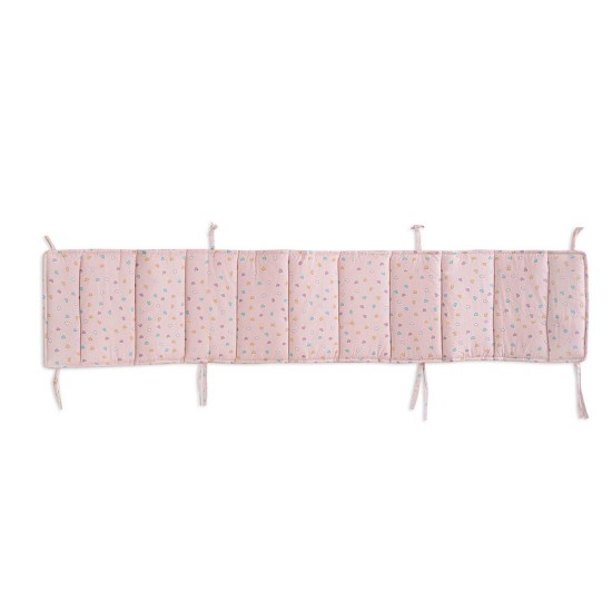 Πάντα Κούνιας New Born Tiny Heart Salmon Cotton Rythmos (43x200) 1Τεμ Πάντα Κούνιας New Born Tiny Heart Salmon Cotton Rythmos (43x200) 1Τεμ