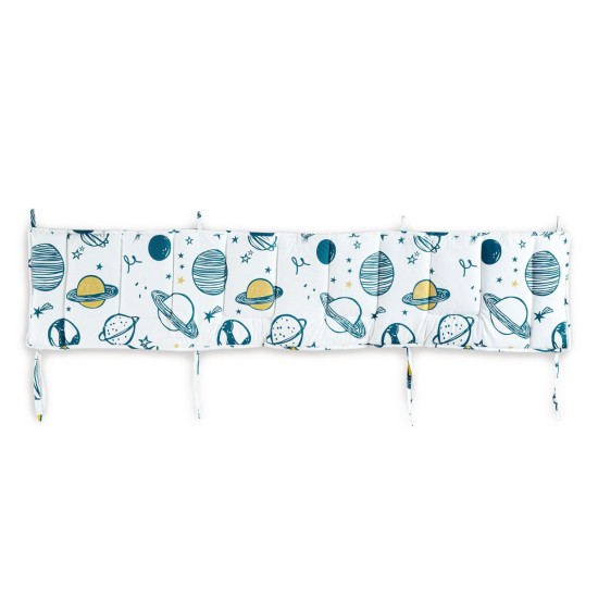 Πάντα Κούνιας Newborn Saturn White Cotton Rythmos (43x200) 2Τεμ Πάντα Κούνιας Newborn Saturn White Cotton Rythmos (43x200) 2Τεμ