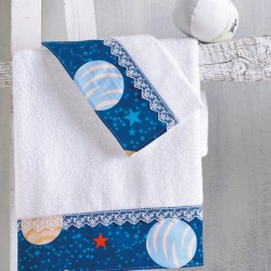 Πετσέτες Βρεφικές Σετ Bath Busters Cotton Rythmos 2Τεμ