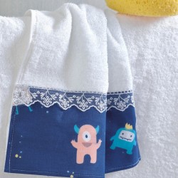 Πετσέτες Βρεφικές Σετ Bath Busters Cotton Rythmos 2Τεμ