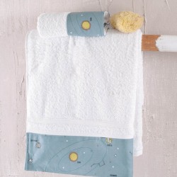 Πετσέτες Βρεφικές Σετ New Born Venus Green Cotton Rythmos 2Τεμ