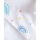 Πετσέτες Παιδικές Σετ Kids Rainbow Cotton Rythmos 2Τεμ