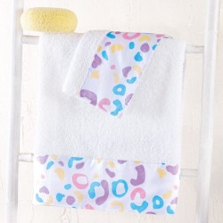 Πετσέτες Βρεφικές Σετ Newborn Candy Cotton Rythmos 2Τεμ