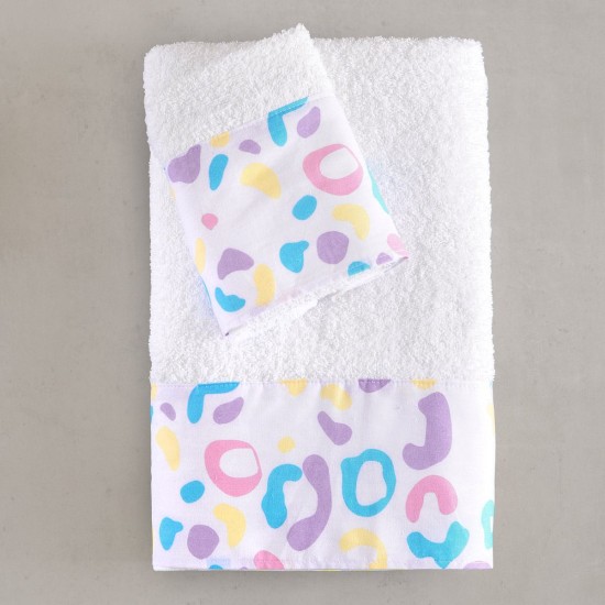 Πετσέτες Βρεφικές Σετ Newborn Candy Cotton Rythmos 2Τεμ