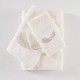 Πετσέτες Σετ Bath Rythm White Ecru Cotton Rythmos 3Τεμ Πετσέτες Σετ Bath Rythm White Ecru Cotton Rythmos 3Τεμ