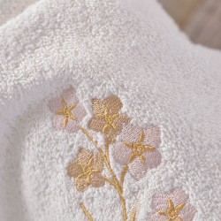 Πετσέτες Σετ Bath Jolie Ecru Cotton Rythmos 3Τεμ