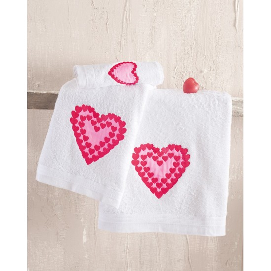 Πετσέτες Σετ Bath Fabiola (Σε Κουτί) Cotton Rythmos 3Τεμ