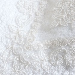 Πετσέτες Σετ Bath Collection Coldelia White Cotton Rythmos 3Τεμ