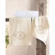Πετσέτες Σετ Bath Collection Coldelia Ecru Cotton Rythmos 3Τεμ