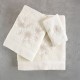 Πετσέτες Σετ Bath Collection Aragon Ecru Cotton Rythmos 3Τεμ