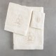 Πετσέτες Σετ Bath Collection Thalia Ecru Cotton Rythmos 3Τεμ