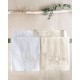 Πετσέτες Σετ Bath Collection Rhea Ecru Cotton Rythmos 3Τεμ