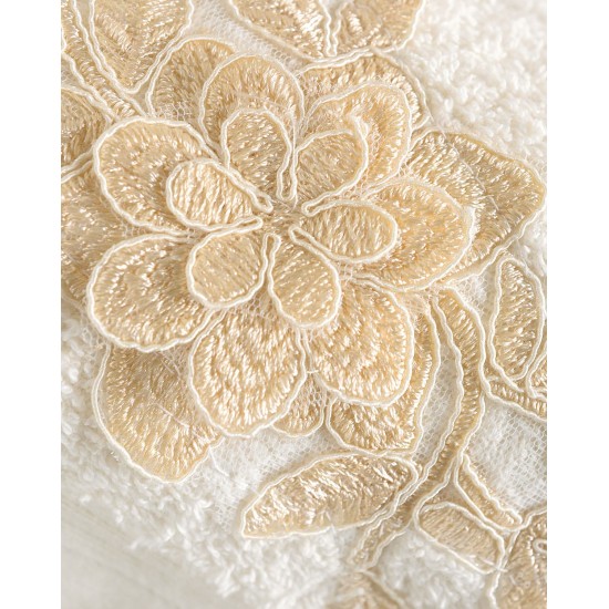 Πετσέτες Σετ Bath Collection Hemera Ecru-Beige Cotton Rythmos 3Τεμ