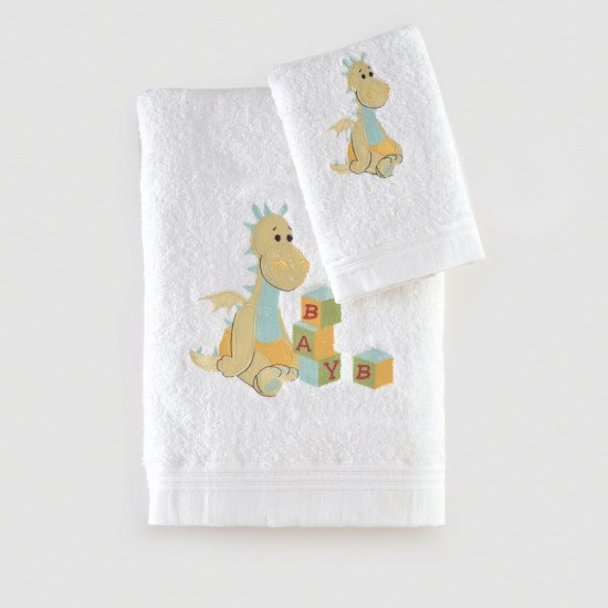 Πετσέτες Βρεφικές Σετ Bath Willy Yellow Cotton Rythmos 2Τεμ