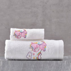 Πετσέτες Βρεφικές Σετ Bath Monokero Cotton Rythmos 2Τεμ Πετσέτες Βρεφικές Σετ Bath Monokero Cotton Rythmos 2Τεμ