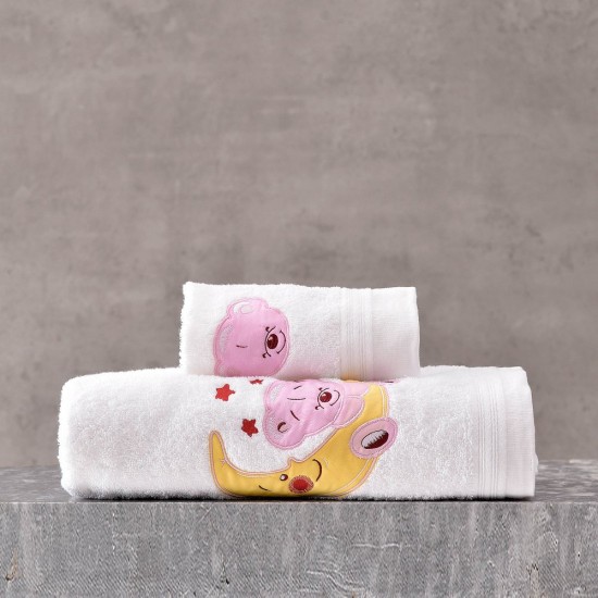 Πετσέτες Βρεφικές Σετ Bath Arturo Pink Cotton Rythmos 2Τεμ Πετσέτες Βρεφικές Σετ Bath Arturo Pink Cotton Rythmos 2Τεμ