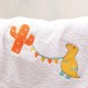 Πετσέτες Βρεφικές Σετ Bath Diego Yellow Cotton Rythmos 2Τεμ