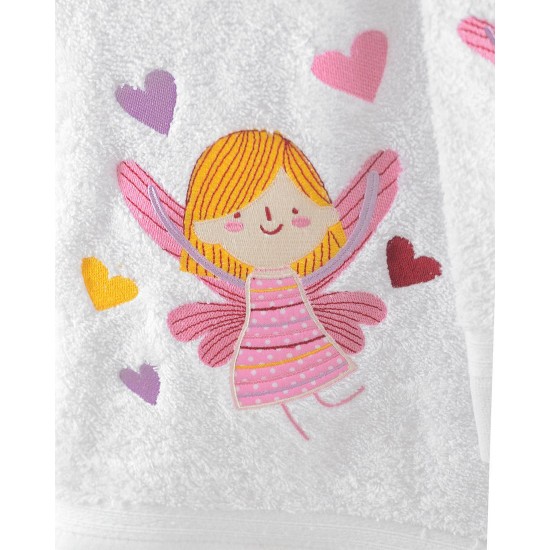 Πετσέτες Βρεφικές Σετ Bath Amelia Cotton Rythmos 2Τεμ