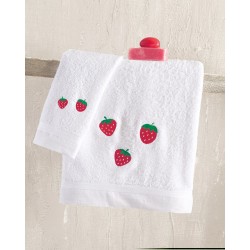 Πετσέτες Βρεφικές Σετ Newborn Fragola Cotton Rythmos 2Τεμ
