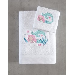 Πετσέτες Παιδικές Σετ Newborn Myriel Cotton Rythmos 2Τεμ