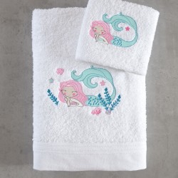 Πετσέτες Παιδικές Σετ Newborn Myriel Cotton Rythmos 2Τεμ