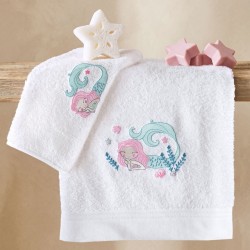Πετσέτες Παιδικές Σετ Newborn Myriel Cotton Rythmos 2Τεμ