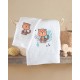 Πετσέτες Παιδικές Σετ Newborn Liono Cotton Rythmos 2Τεμ