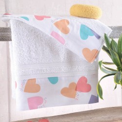Πετσέτες Σετ Bath Towel Zoey Cotton Rythmos 3Τεμ