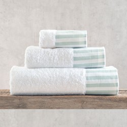 Πετσέτες Σετ Bath Collection Eloise Green Cotton Rythmos 3Τεμ
