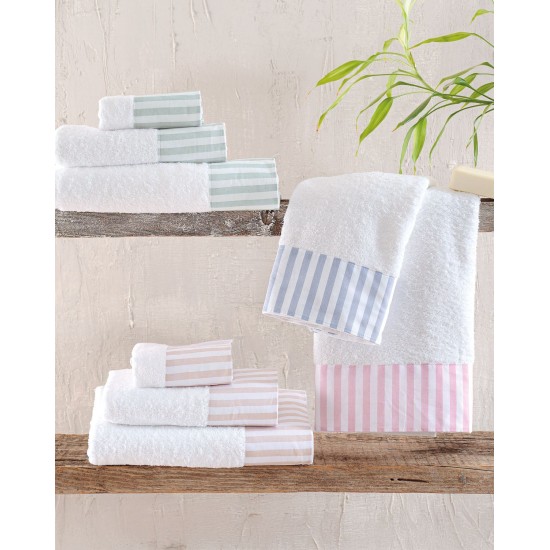 Πετσέτες Σετ Bath Collection Eloise Beige Σε Κουτί Cotton Rythmos 3Τεμ