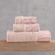 Πετσέτες Σετ Bath Eloise Powder-Pink (Σε Κουτί) Cotton Rythmos 3Τεμ