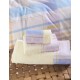 Πετσέτες Σετ Bath Frame Mauve Cotton Rythmos 3Τεμ